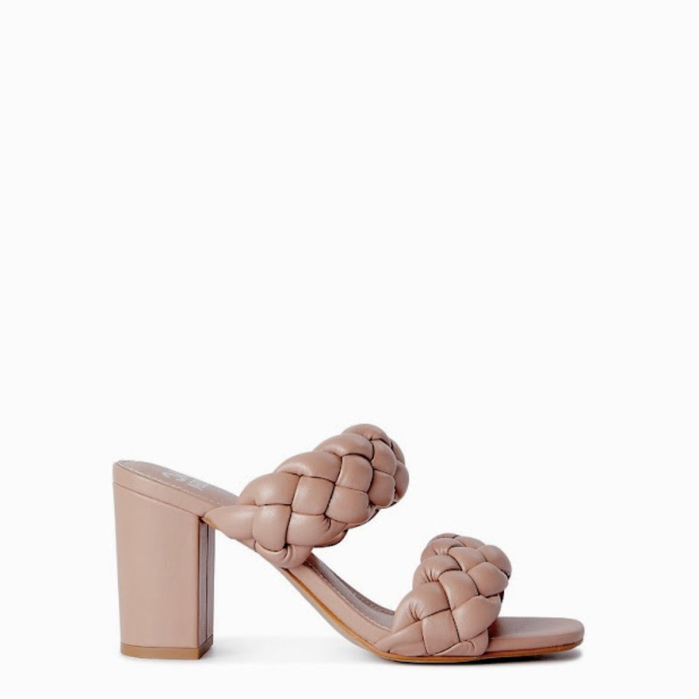 Madden NYC Women's Braided Heel Sandala Size 9 and 11 NEW in Box w/Tags - Picture 8 of 8